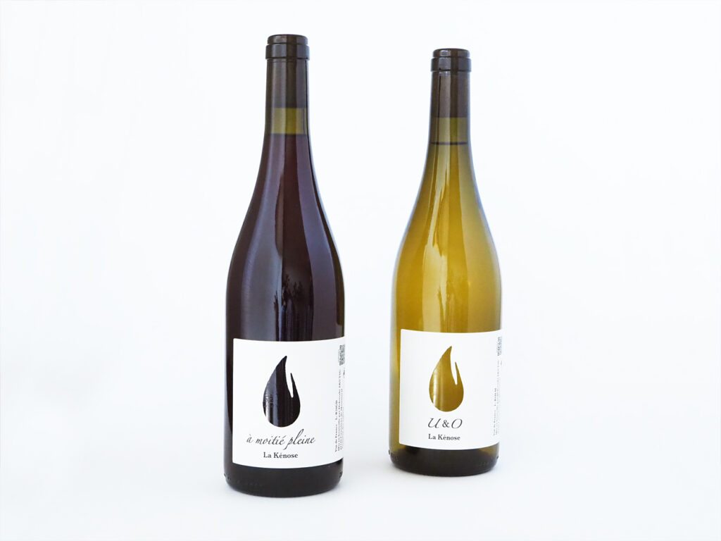 La kenoseワインボトルラベルのデザイン＜La kenose様＞